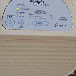 Whirlpool Dehumidifier Gets Moisture Out Of The Air Great For House Bathroom Closet Bedroom Etc By Hunter