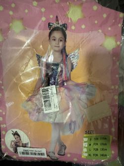 Unicorn Dress Girl