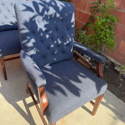 TWO OFFICE GUEST CHAIRS