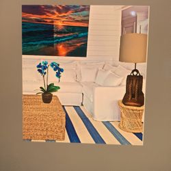 Nautical Vintage Lamp Like New