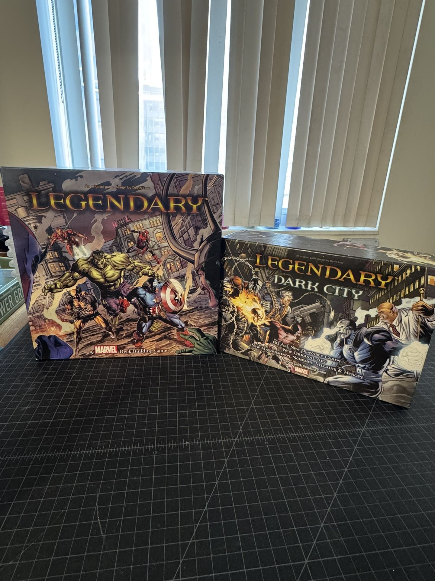 Legendary Base Game And Legendary Dark City Expansion