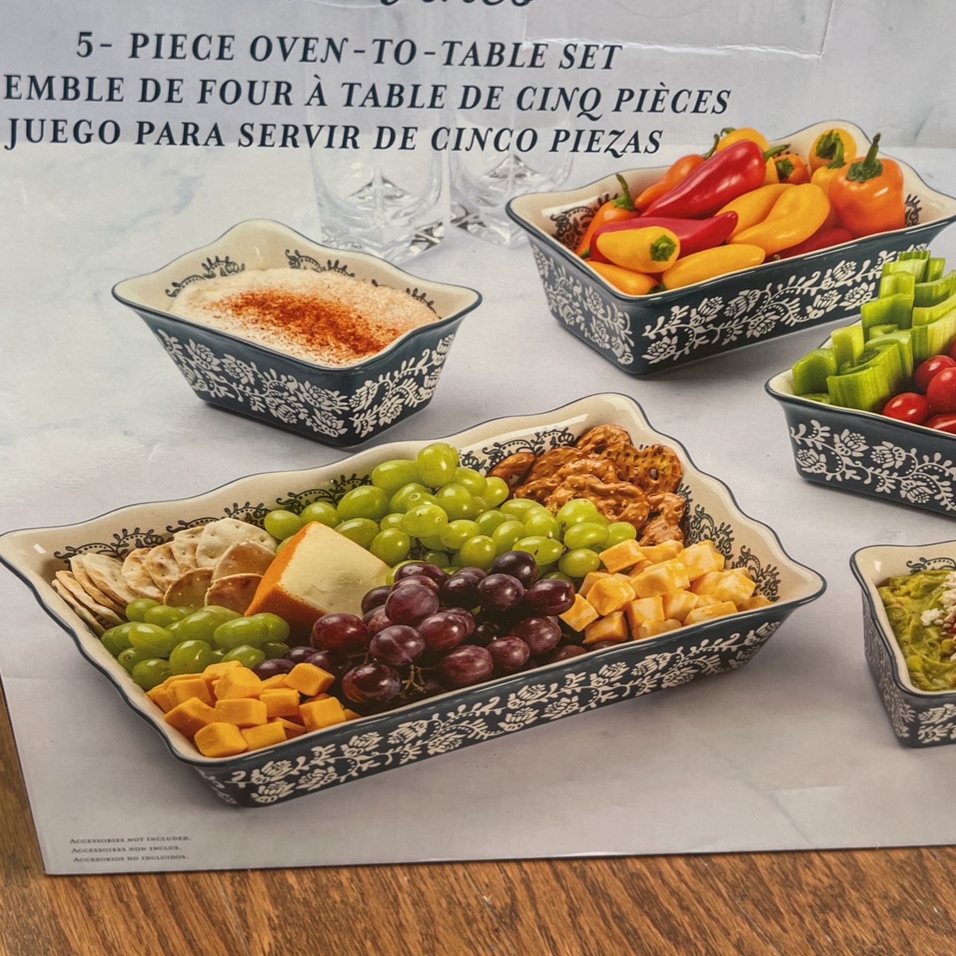 5 Piece Oven To Table Set