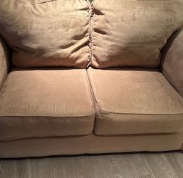 FREE two seat brown couch
