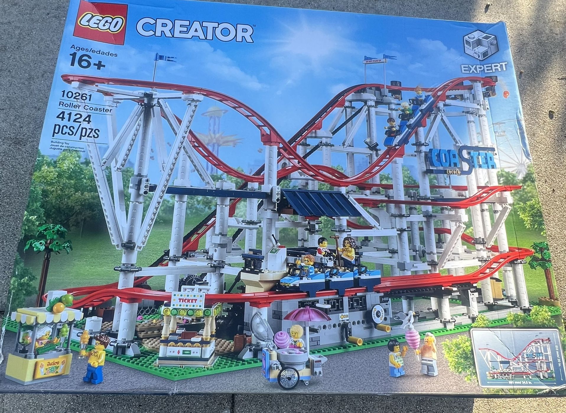 Lego Creator Expert Lego Amusement Park Roller Coaster LEGO 10261