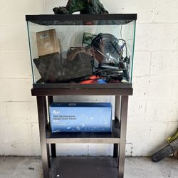 20gallon and 5gallon Fish Tanks With Everything , Including stands. 