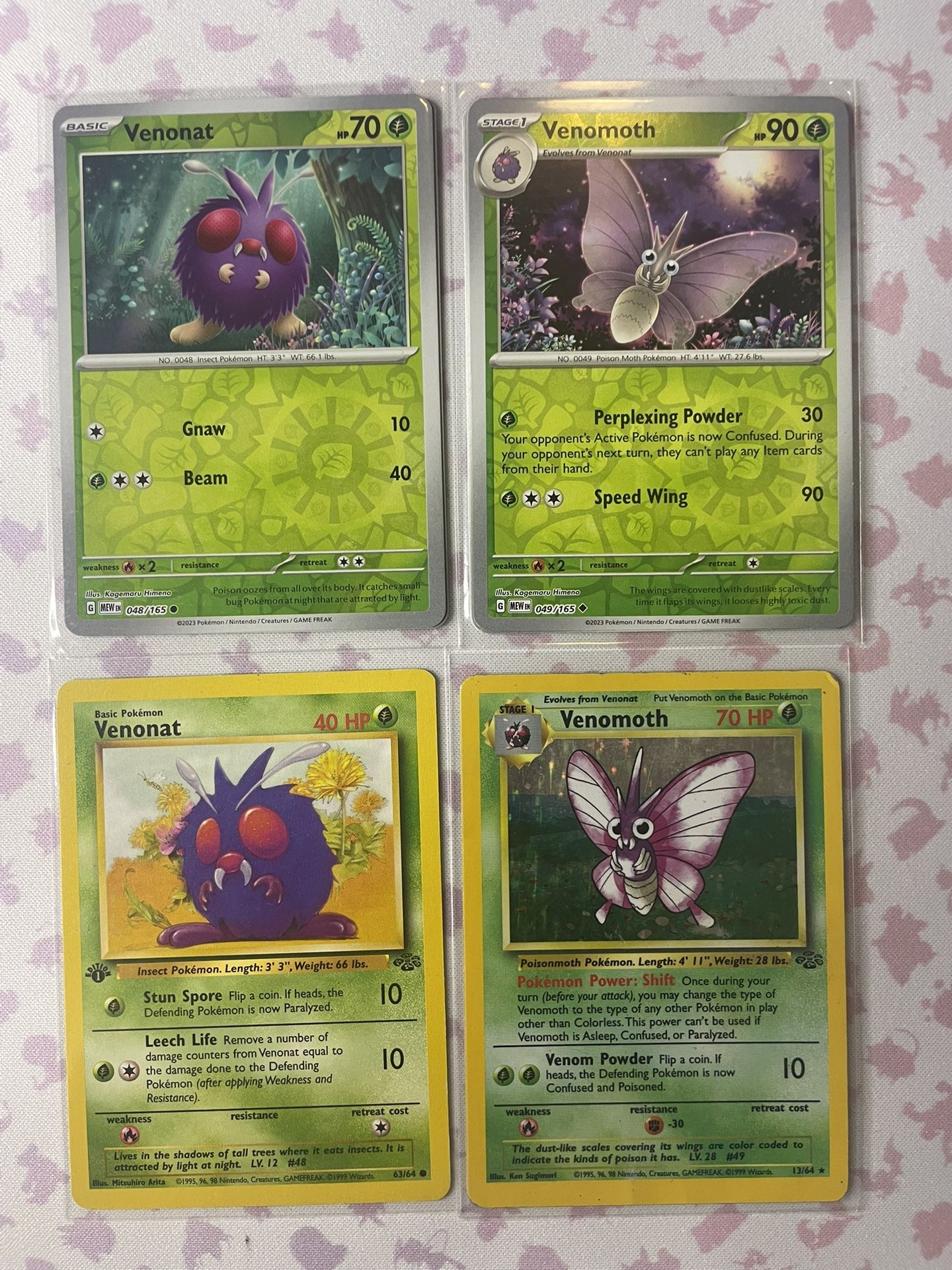 Venonat,Venomoth