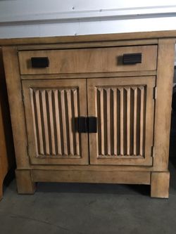 Rustic Cabinet with Single Drawer Lined w/ Soft Cloth