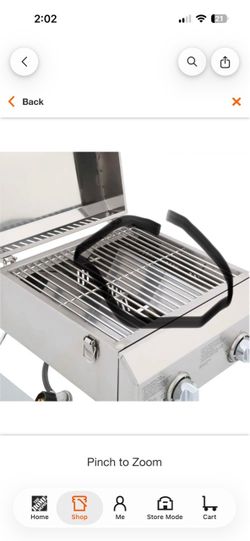 Stainless Steel 2-Burner Gas Grill