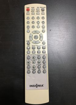 Insignia DVD player remote
