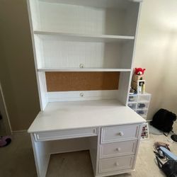 Desk w/ Bookshelves 