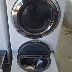 Kenmore Front Loading Laundry Pair With Sidekick Pedestal Washer