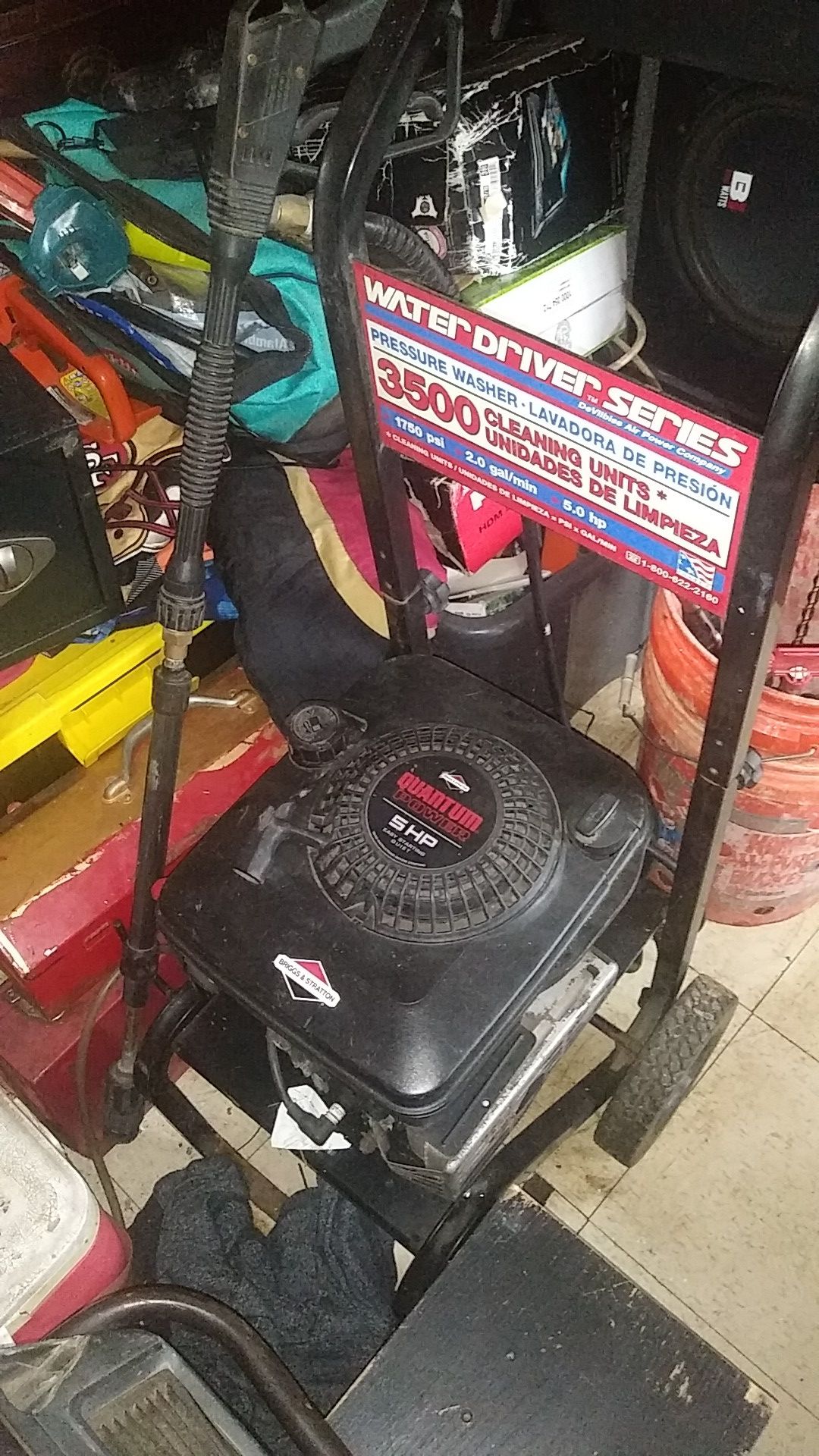 Briggs & Stratton pressure washer