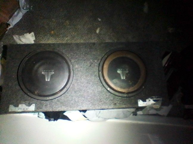 Two JL Audio 10 In A Box