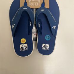 Reef Mens Fanning Pregame Navy White 