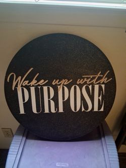 Wake Up Pic 30": diameter 