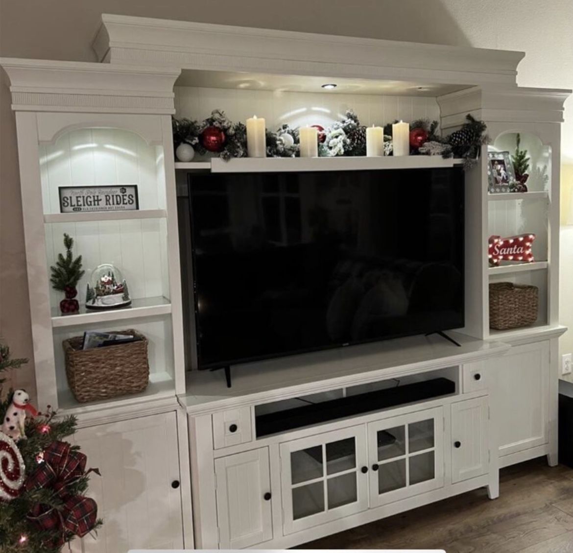 White Entertainment Center for sale in Sarasota