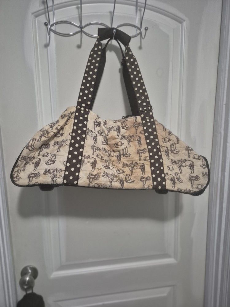 Horse Roll Bag That's Just Needs To Be Washed
