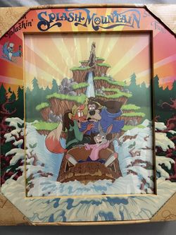 Disney Splash Mountain Picture Frame