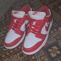 Nike Dunk Low White/university Red