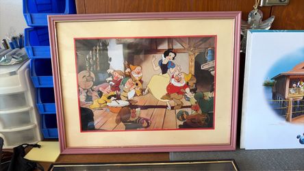 Disney lithograph commemorative from the Disney store 1994