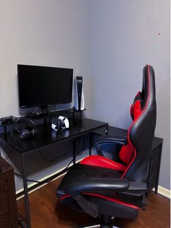 Complete PS5 Gaming Setup – 2TB Samsung SSD, SteelSeries Headset, Monitor, Desk & Chair