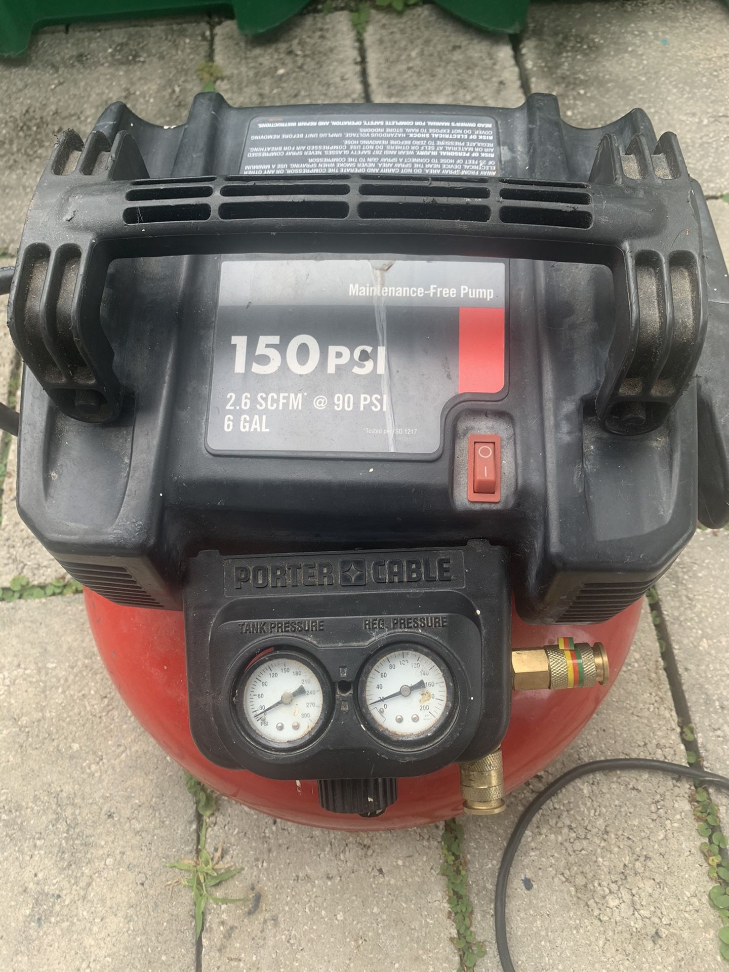 Porter cable air compressor