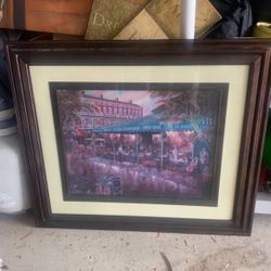 A picture in a frame $10