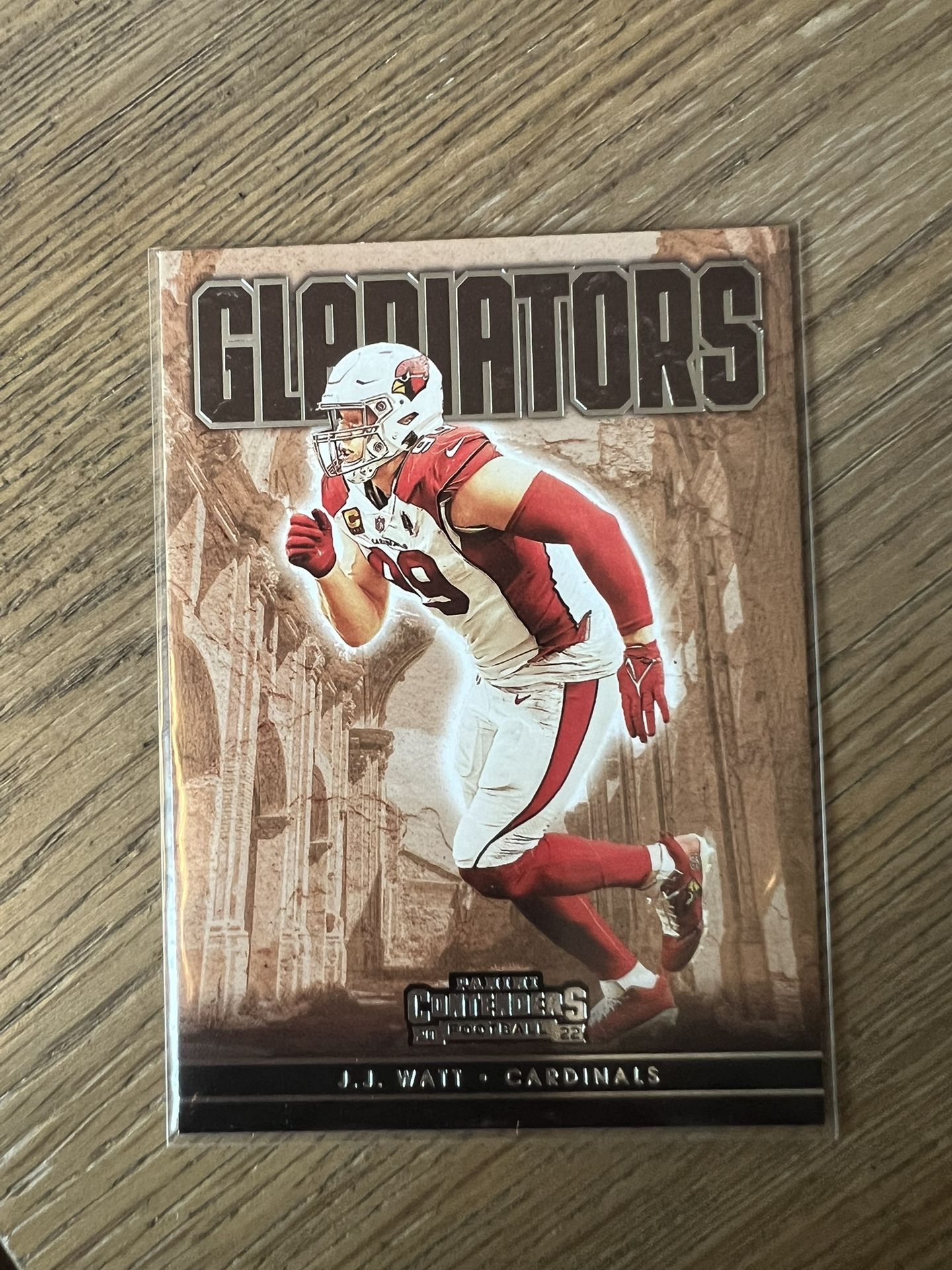 2022 Panini Contenders J.J. Watt Gladiators Arizona Cardinals #GLD-JJW