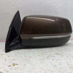2019-2020 Acura RDX  Mirror Left Driver Side Bronze 14 Wire w/ Camera OEM