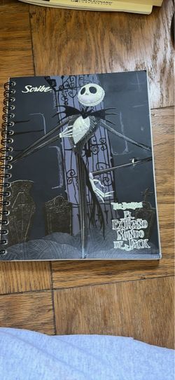 Nightmare Before Christmas Scribe Spiral Notebook