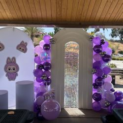 Balloon Backdrop & Arches
