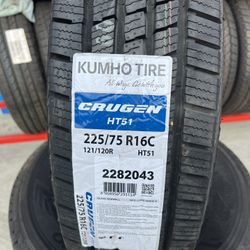 225 75 16  Kumho crugen HT51