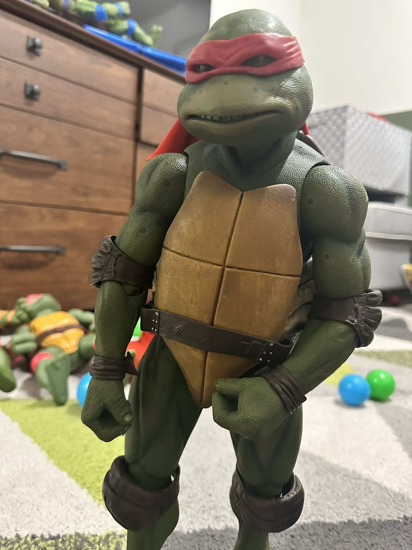 16.5 Inch NECA Raphael 1990 Action Figure