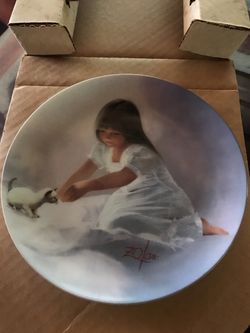 Tender beginning collectors plate $12