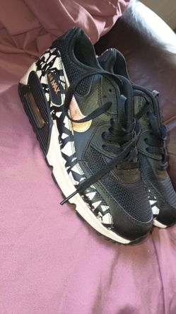 Air Max Blk/White/Gold