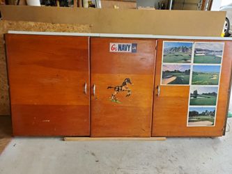 3 Storage Cabinets, Wall Mount Slim Design