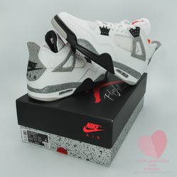 Jordan 4 Retro White Cement Size 11