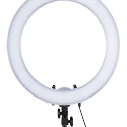 NEEWER 55W 18"/45cm Ring Light Kit [New Version], 5600K Dimmable LED Ringlight Tripod Stand 