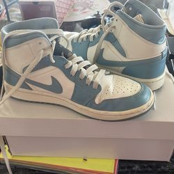 Blue High Top Jordan’s
