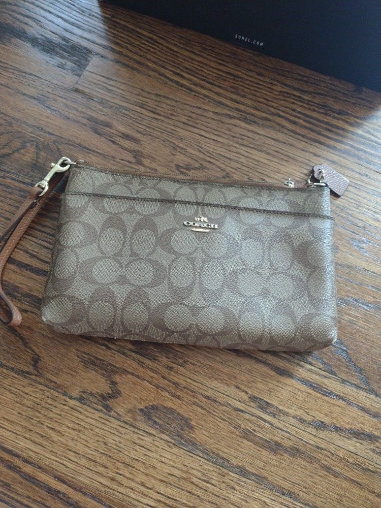 Large Coach Wristlet