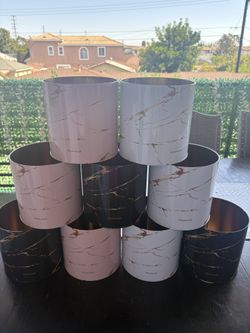 18 Metálic Floral Vases