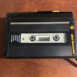 Vintage GE General Electric Mini Cassette Recorder 
