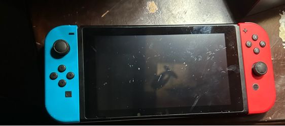 Nintendo Switch with Neon Joy-Cons