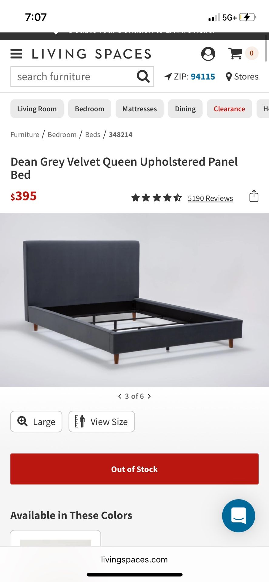 Queen Bedframe
