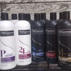 TRESemme Shampoo and conditioner $$$5 Each