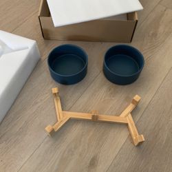 Cat Dog Water Food Bowl