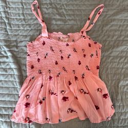 FLORAL CROP TOP TANK