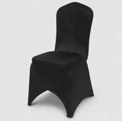 50Black Chair Covers