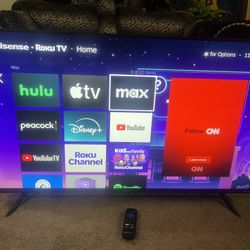 43” HISENSE 4K SMART ROKU TV