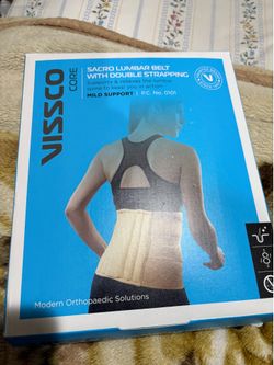 Vissco Sacro Lumbar Belt – 3XL with Double Strapping (New in Box)